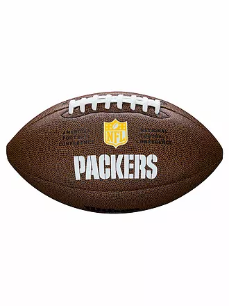 WILSON | Pallone da football americano NFL con licenza Green Bay Packers |